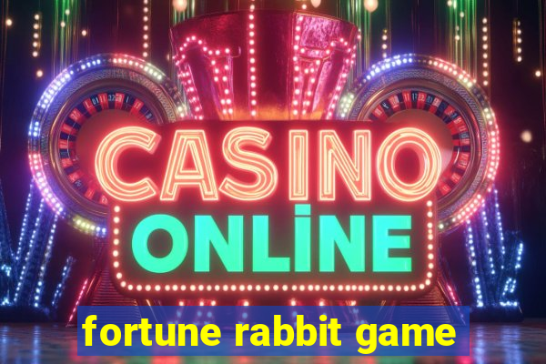 fortune rabbit game